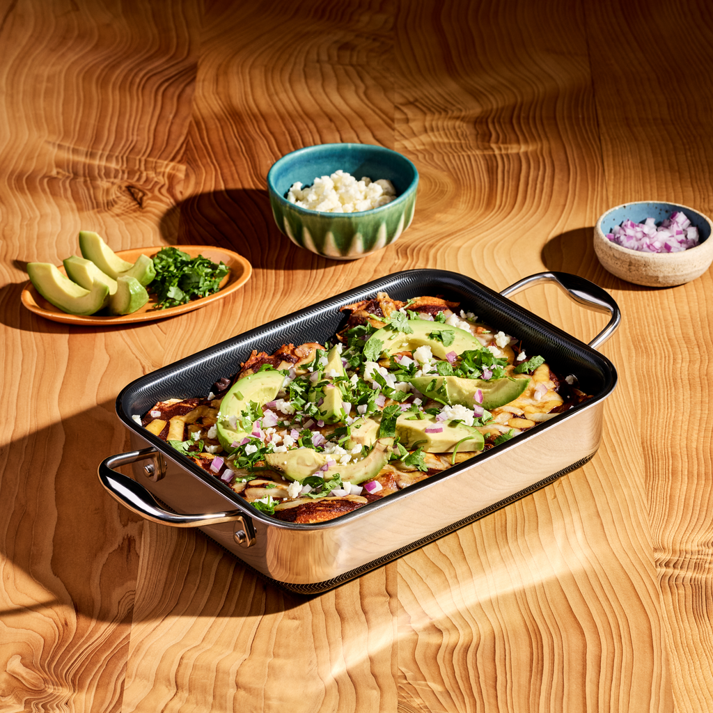 HexClad Hybrid Roasting Pan Set, 4-pc - Image 5