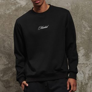 HexClad Cursive Hexclad Unisex Crew Neck Sweatshirt