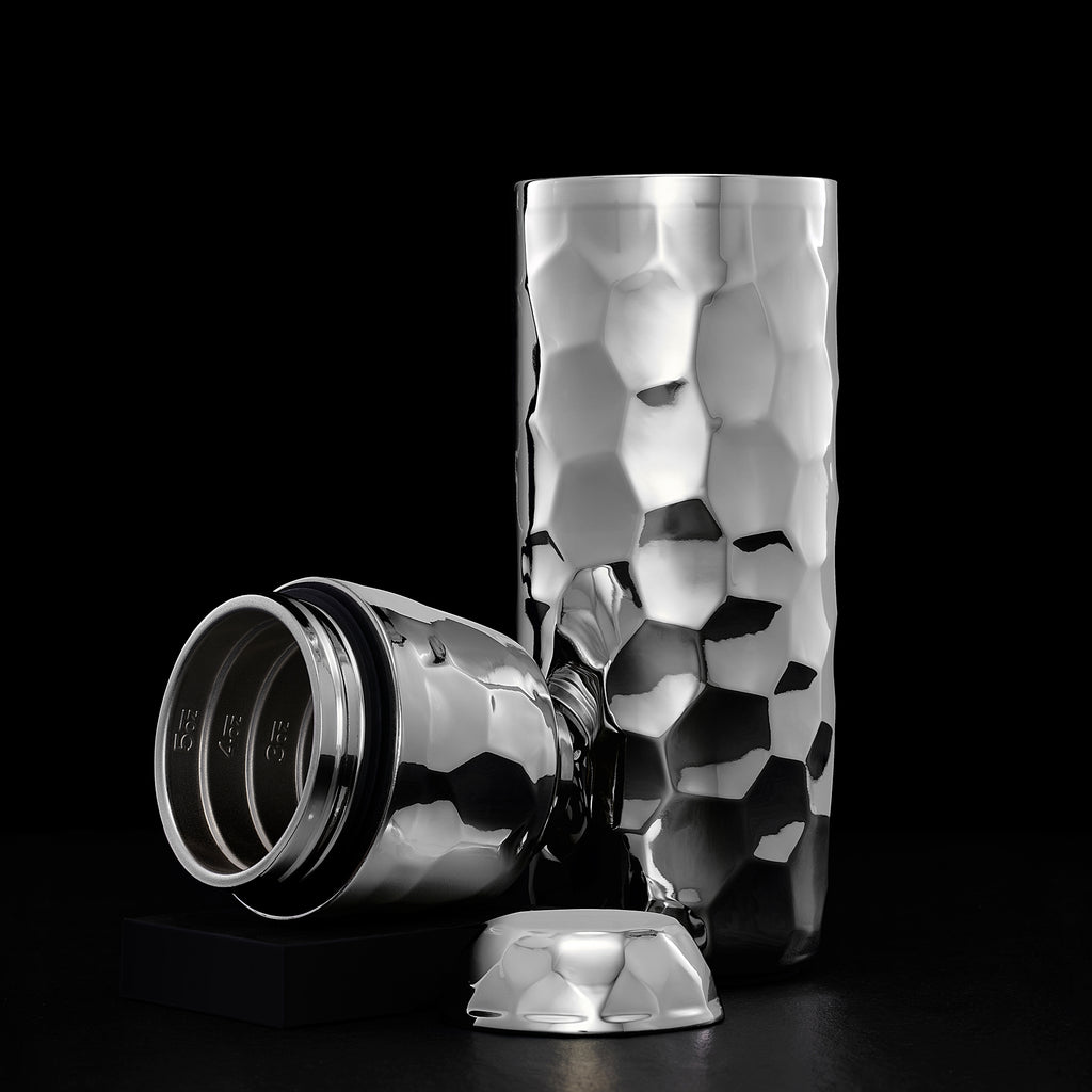 HexClad Cocktail Shaker, 25 oz (Chrome) - Image 2