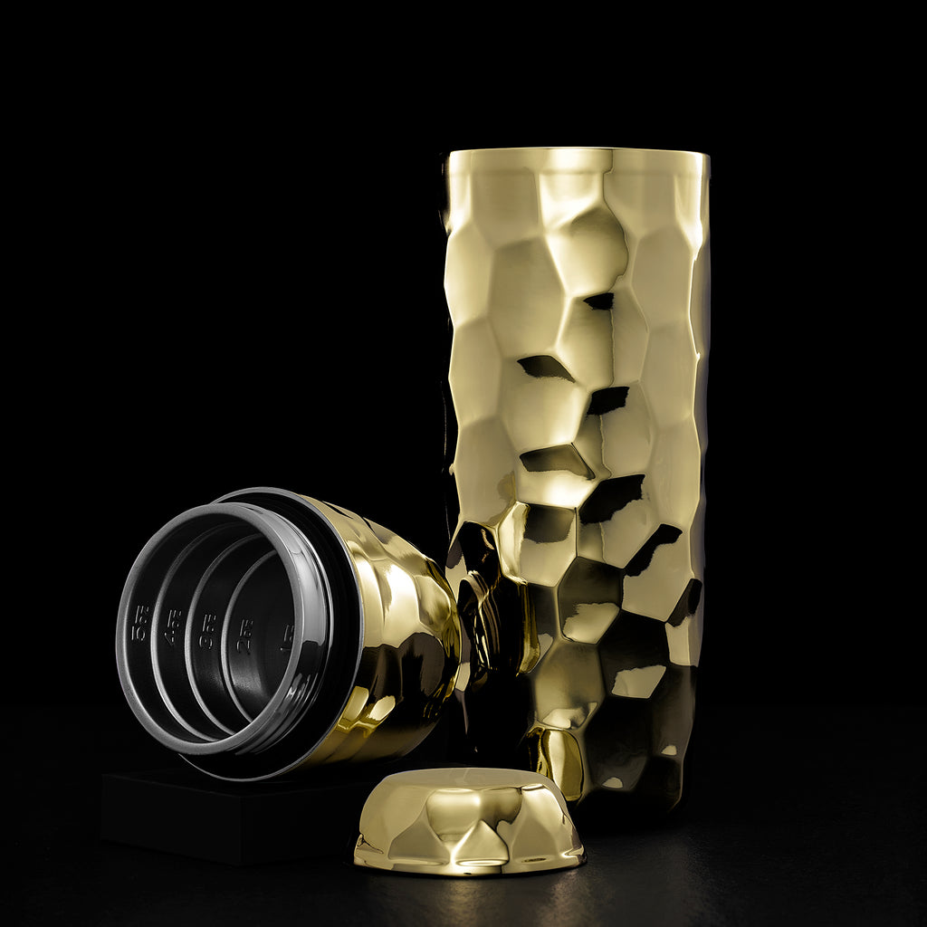 HexClad Cocktail Shaker, 25 oz (Gold) - Image 2