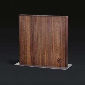 HexClad Magnetic Knife Block, Walnut